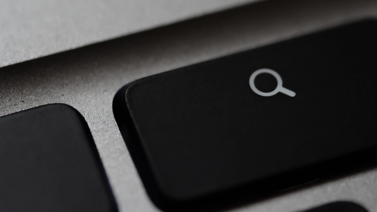 Search key on keyboard